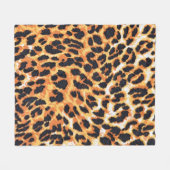 leopard fur as backgroundleopard,pattern,print,ski fleece deken (Voorkant (Horizontaal))
