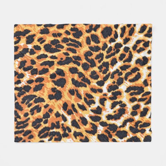 leopard fur as backgroundleopard,pattern,print,ski fleece deken (Voorkant (Horizontaal))