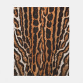 leopard fur background texture fleece deken (Voorkant)