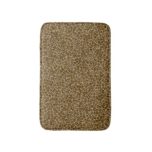 Leopard Fur Badmat (Voorkant Verticaal)