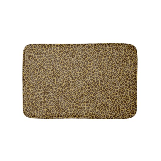 Leopard Fur Badmat (Voorkant)