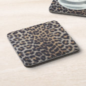 Leopard Fur Bier Onderzetter (Linkerzijde)