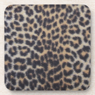 Leopard Fur Bier Onderzetter