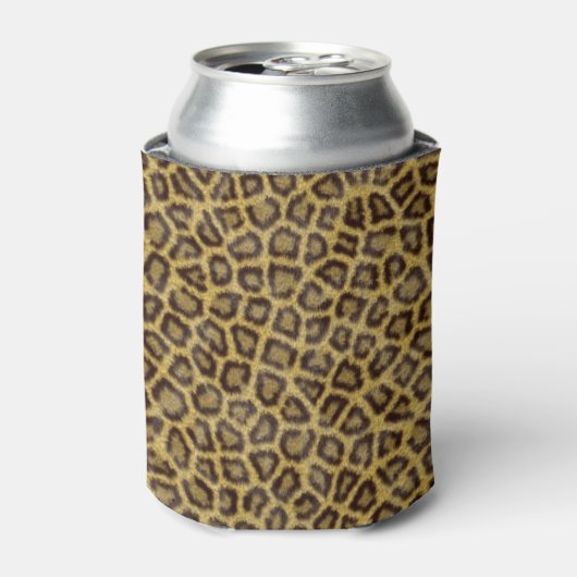 Leopard Fur Blikjeskoeler (Blikje Voorkant)