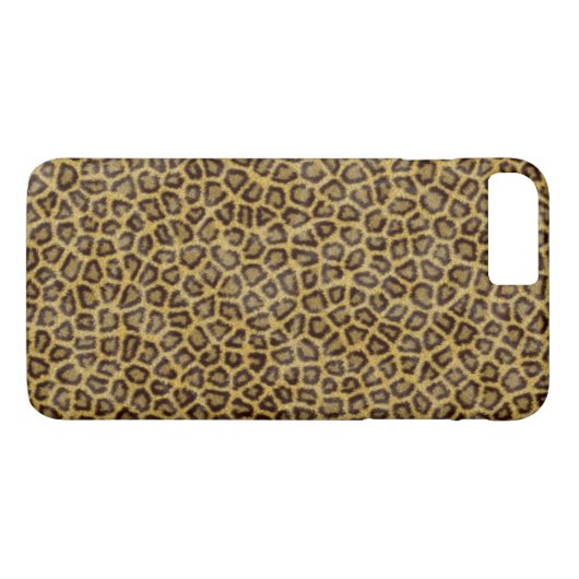 Leopard Fur Case-Mate iPhone Case (Achterkant (Horizontaal))