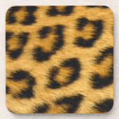 Leopard Fur Drankjes Onderzetter (Voorkant)