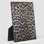 Leopard Fur Fotoplaat (Zijkant)