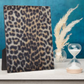 Leopard Fur Fotoplaat (Zijkant)