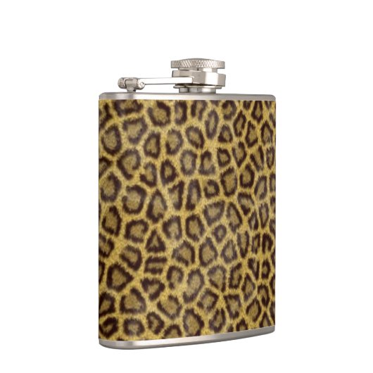 Leopard Fur Heupfles (Rechts)