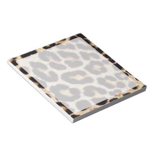 Leopard Fur Kijk Notitieblok (Schuin)