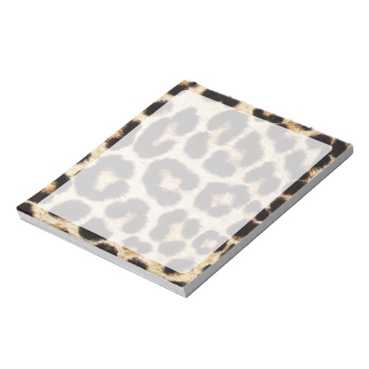 Leopard Fur Kijk Notitieblok (Linkerzijde)