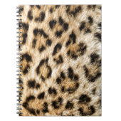 Leopard Fur-laptop Notitieboek (Voorkant)