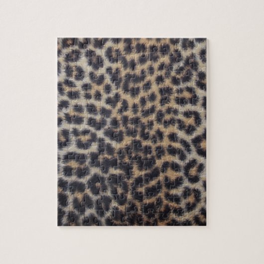 Leopard Fur Legpuzzel (Verticaal)