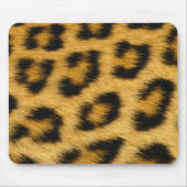 Leopard Fur Mousepad Muismat (Voorkant)