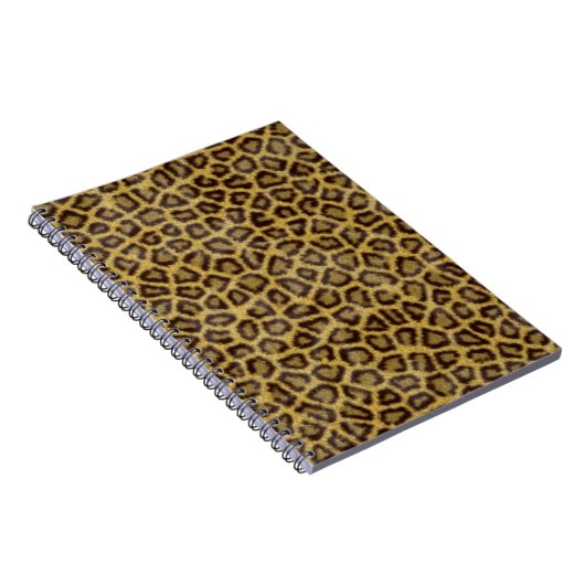 Leopard Fur Notitieboek (Rechterzijde)