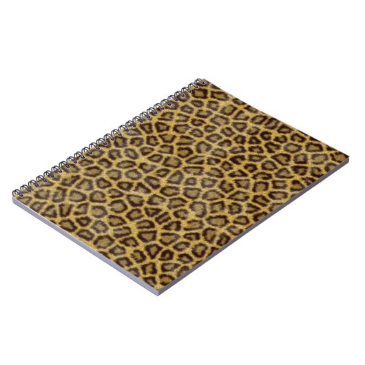 Leopard Fur Notitieboek (Linkerzijde)