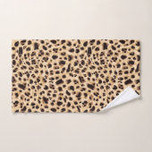 Leopard Fur Pattern Bad Handdoek (Handdoek)