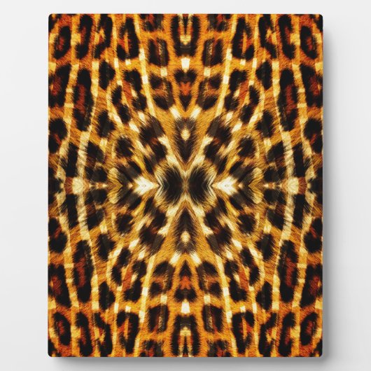Leopard Fur Pattern Fotoplaat (Voorkant)