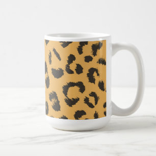 Leopard Fur Pattern Koffiemok