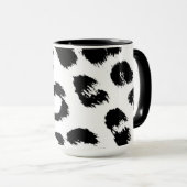 Leopard Fur Pattern Mok (Voorkant rechts)