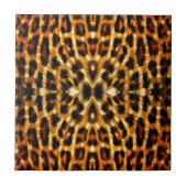 Leopard Fur Pattern Tegeltje (Voorkant)