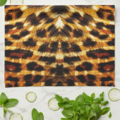 Leopard Fur Pattern Theedoek (Gevouwen)