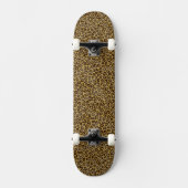Leopard Fur Persoonlijk Skateboard (Voorkant)