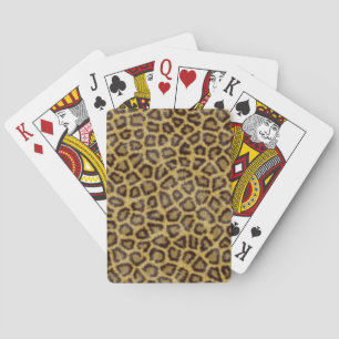 Leopard Fur Pokerkaarten