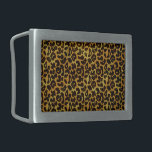 Leopard Fur Print Animal Patroon Gesp<br><div class="desc">Deze trendy gordel is voorzien van een gesploed spatbord met zwarte vlekken op een oranje-gele goudvacht. Haal de wilde kat in je met dit coole feliene ontwerp. Het is de perfecte gedurfde,  originele zoektocht naar dierenvrienden. Bekijk onze winkel voor overeenkomende objecten.</div>