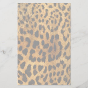 Leopard Fur Print Briefpapier