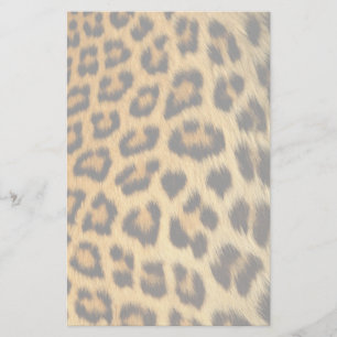 Leopard Fur Print Briefpapier