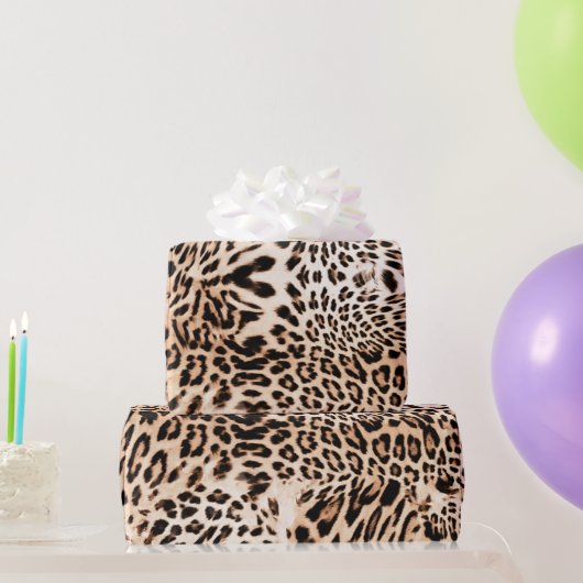 Leopard Fur Print Cadeaupapier (Feestgeschenken)
