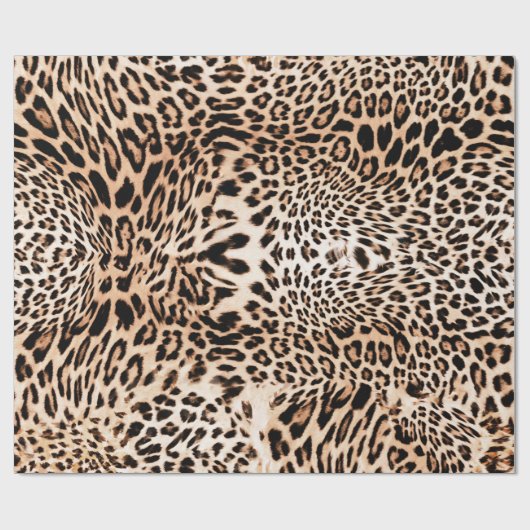Leopard Fur Print Cadeaupapier (Vlak)