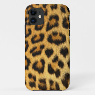 Leopard Fur Print iPhone 11 Hoesje