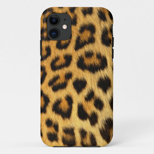 Leopard Fur Print Case-Mate iPhone Case (Achterkant)