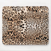Leopard Fur Print Muismat (Voorkant)