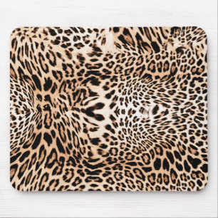 Leopard Fur Print Muismat