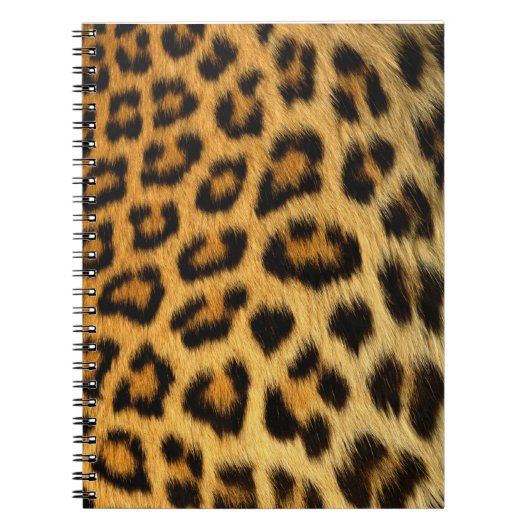 Leopard Fur Print Notitieboek (Voorkant)