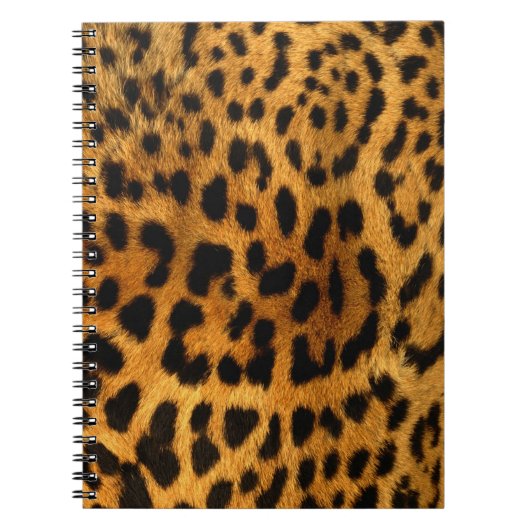Leopard Fur Print Notitieboek (Voorkant)