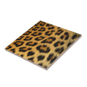 Leopard Fur Print Tegeltje (Zijkant)