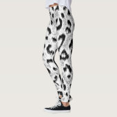 Leopard Fur Skin Pattern Leggings (Links)