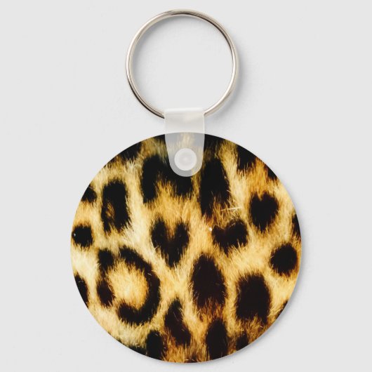 Leopard Fur Sleutelhanger (Voorkant)