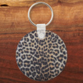 Leopard Fur Sleutelhanger (Voorkant)