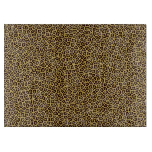 Leopard Fur Snijplank (Voorkant)