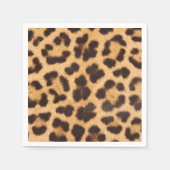 Leopard Fur Spots Pattern Servet (Voorkant)