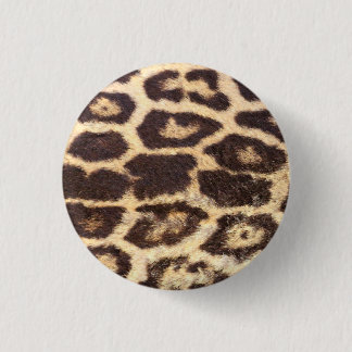 Leopard Fur Spots Ronde Button 3,2 Cm