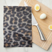 Leopard Fur Theedoek (Quarter Fold)