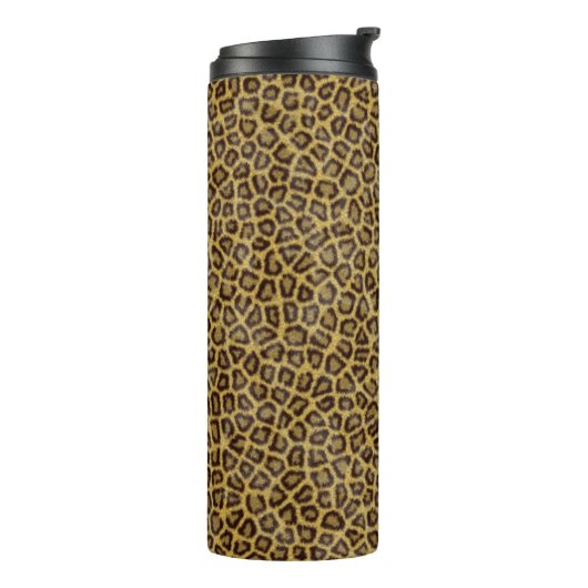 Leopard Fur Thermosbeker (Gedraaid links)