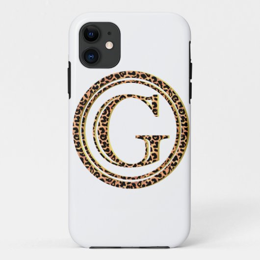 leopard G Case-Mate iPhone Case (Achterkant)
