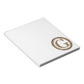 leopard G Notitieblok (Schuin)